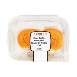 Roast Beef & Horseradish on Brioche