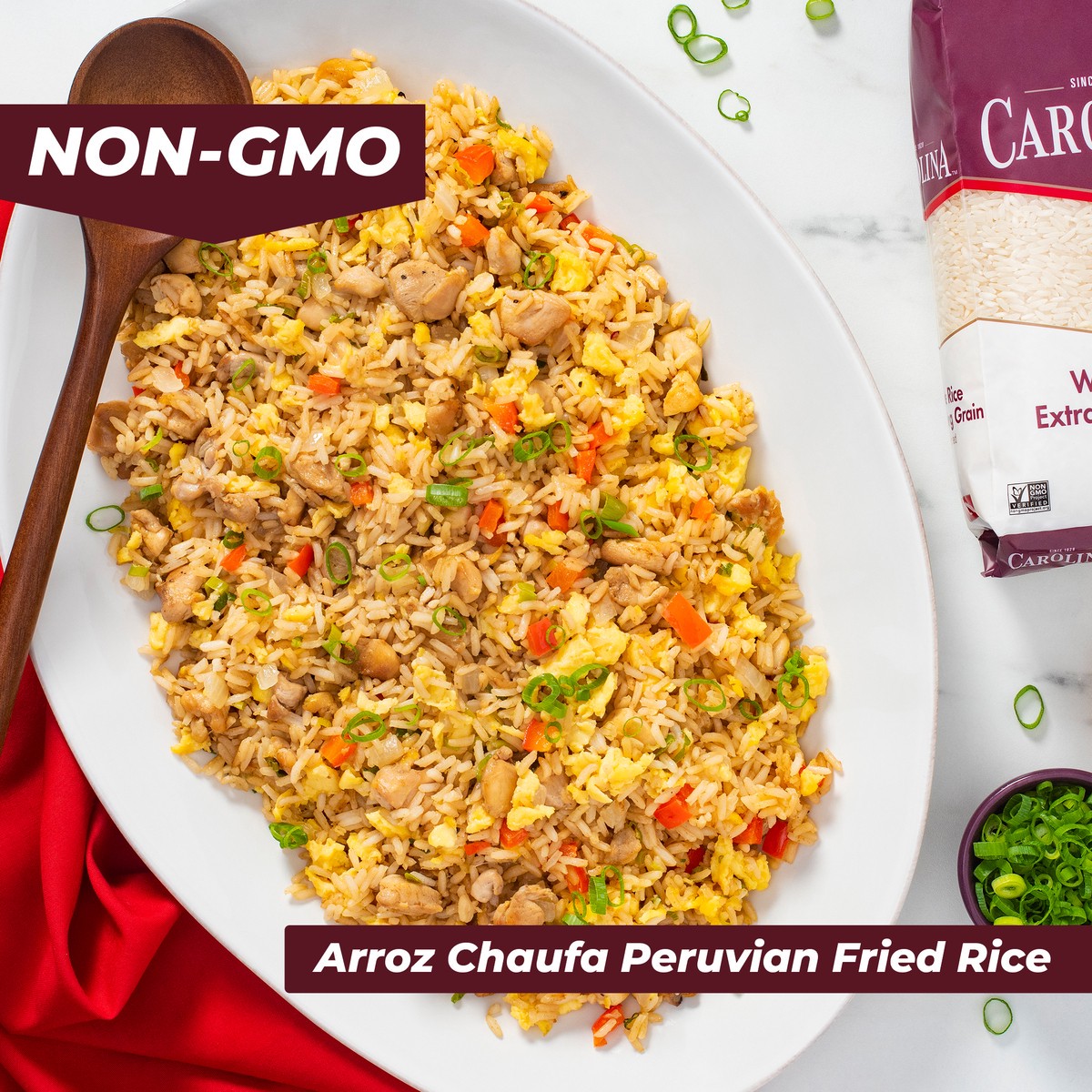 slide 9 of 9, Carolina White Rice, Extra Long Grain, Enriched, 32 oz