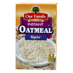 Our Family Regular Instant Oatmeal
