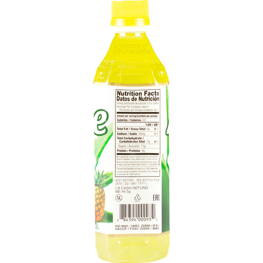 slide 1 of 1, OKF Aloe Pineapple - 16.9 oz, 16.9 oz