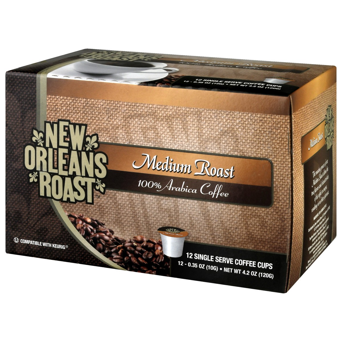 slide 11 of 12, New Orleans Roast Single Serve Cups Medium Roast Coffee - 12 ct, 12 ct