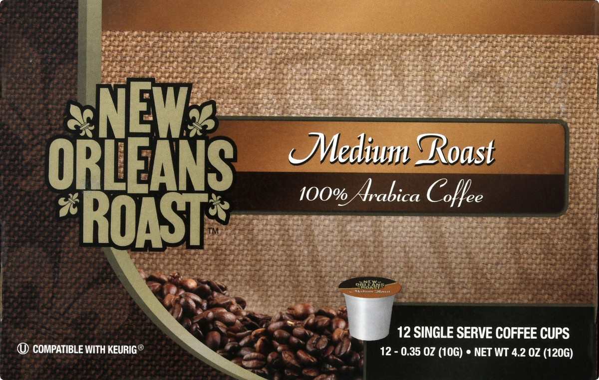 slide 5 of 12, New Orleans Roast Single Serve Cups Medium Roast Coffee - 12 ct, 12 ct