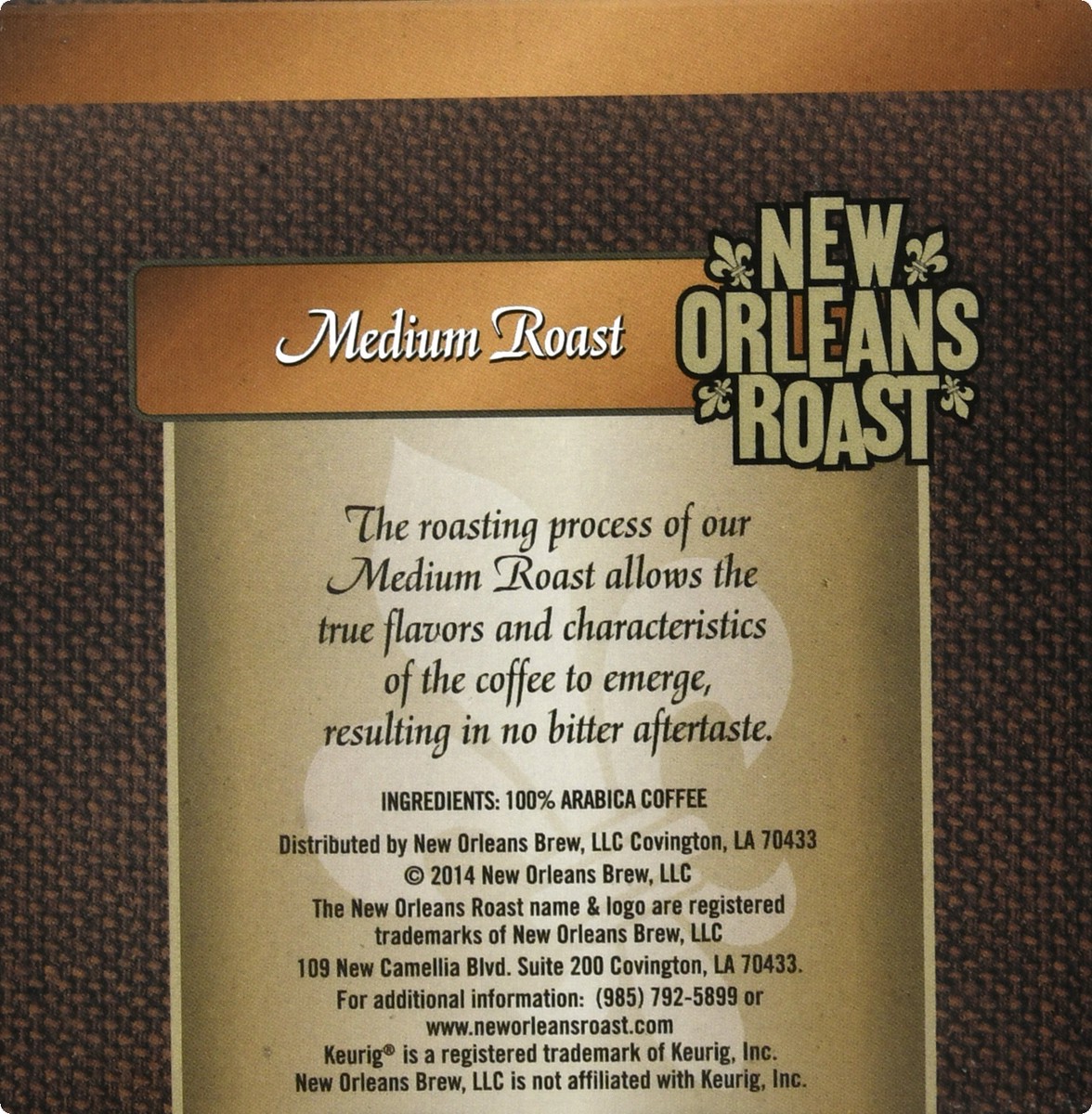 slide 7 of 12, New Orleans Roast Single Serve Cups Medium Roast Coffee - 12 ct, 12 ct