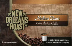 New Orleans Roast Single Serve Cups Medium Roast Coffee - 12 ct