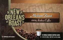 New Orleans Roast Single Serve Cups Medium Roast Coffee - 12 ct