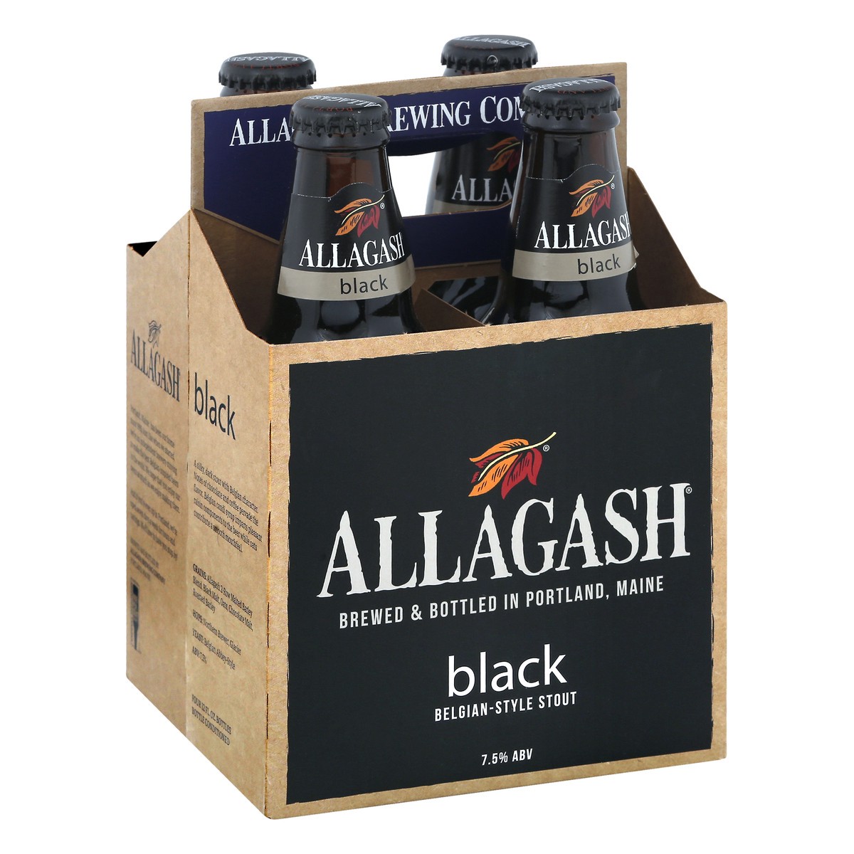 slide 2 of 8, Allagash Black Belgian Style Stout Bottles, 4 ct; 12 oz