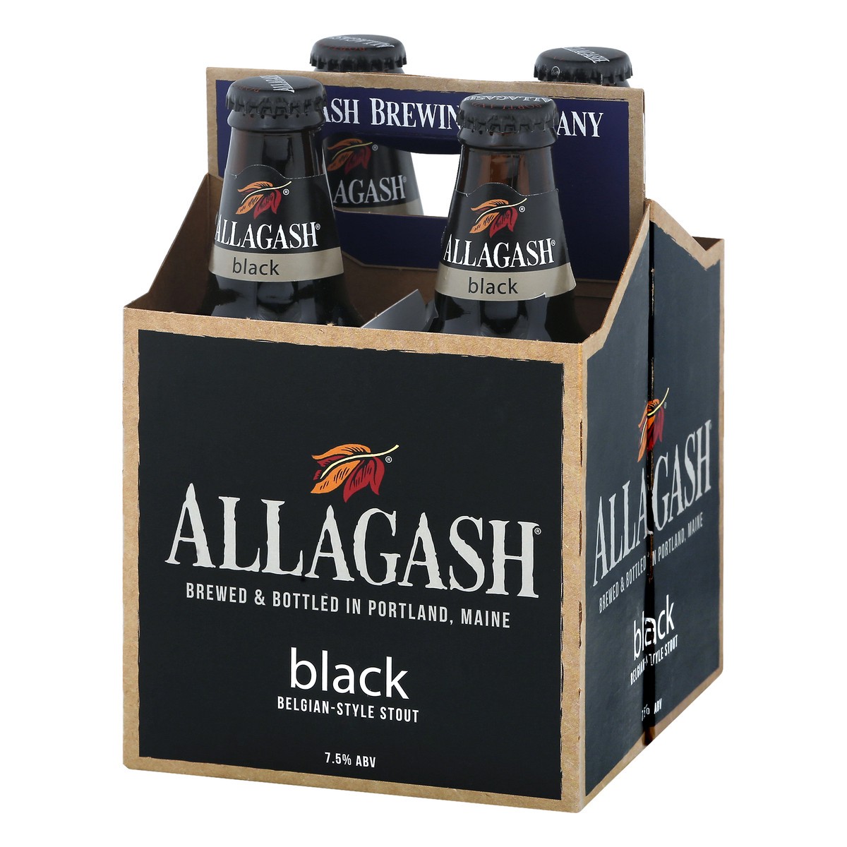 slide 3 of 8, Allagash Black Belgian Style Stout Bottles, 4 ct; 12 oz