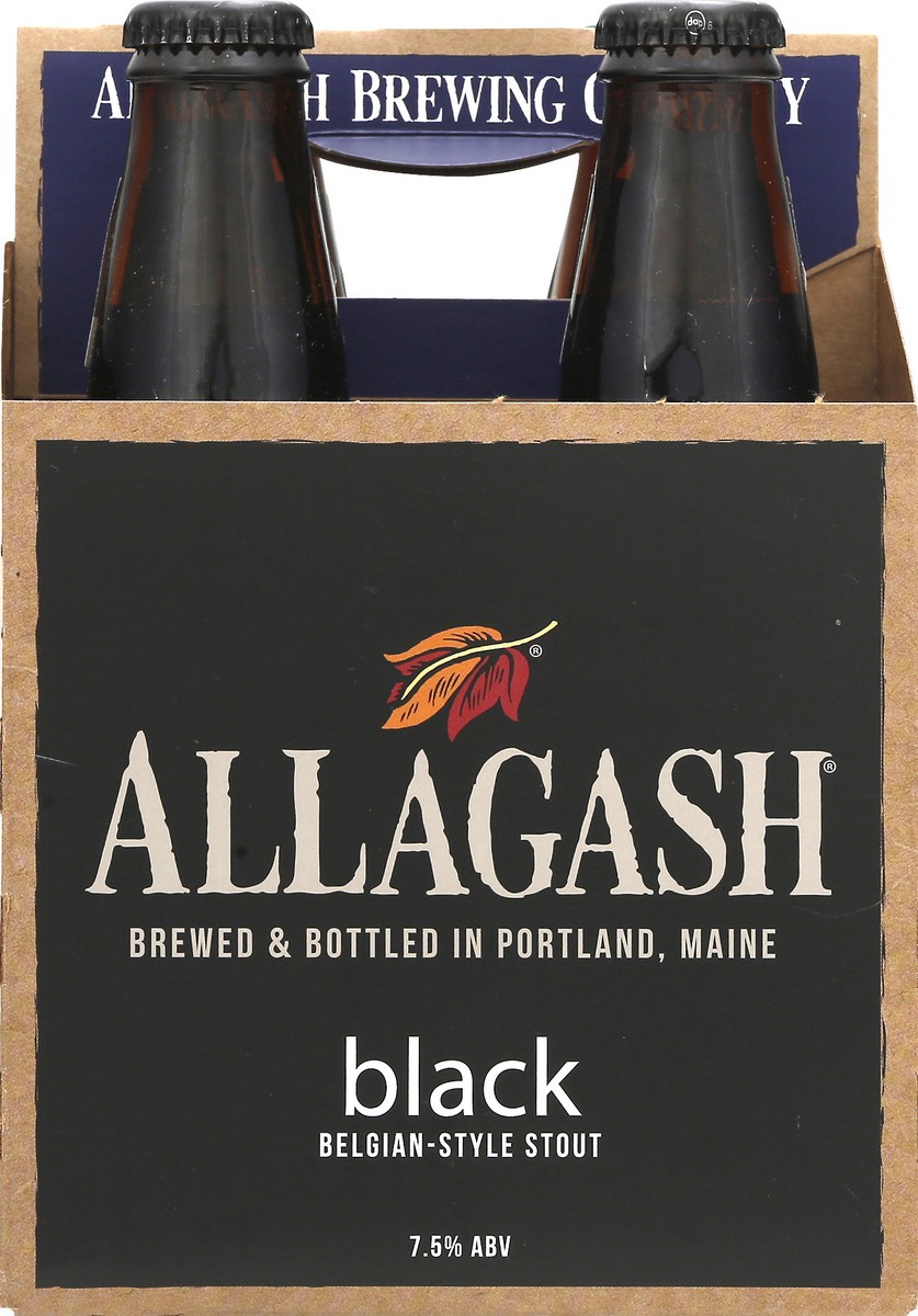 slide 8 of 8, Allagash Black Belgian Style Stout Bottles, 4 ct; 12 oz