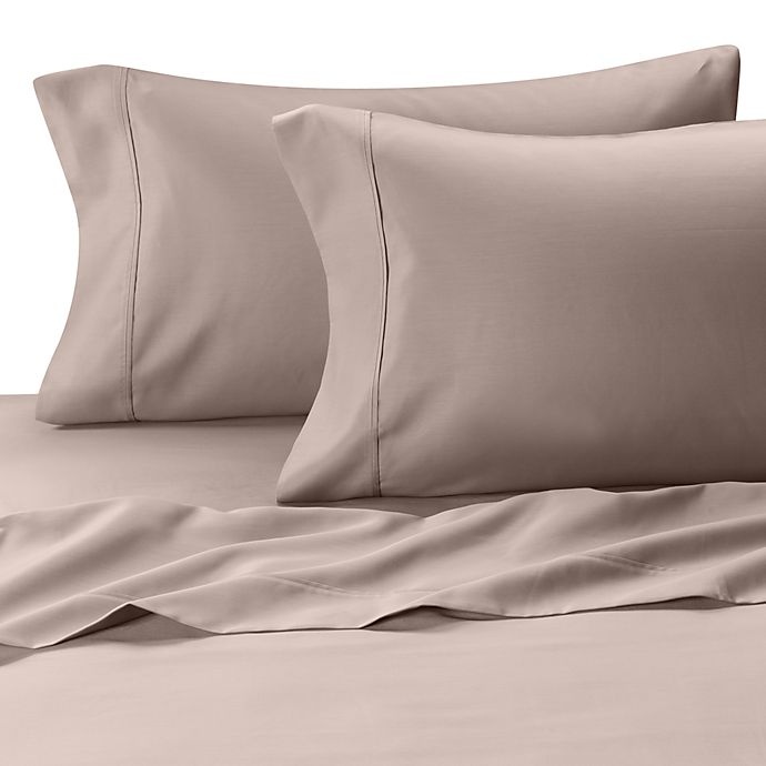 slide 1 of 1, MicroTouch King Sateen Sheet Set - Grey, 1 ct