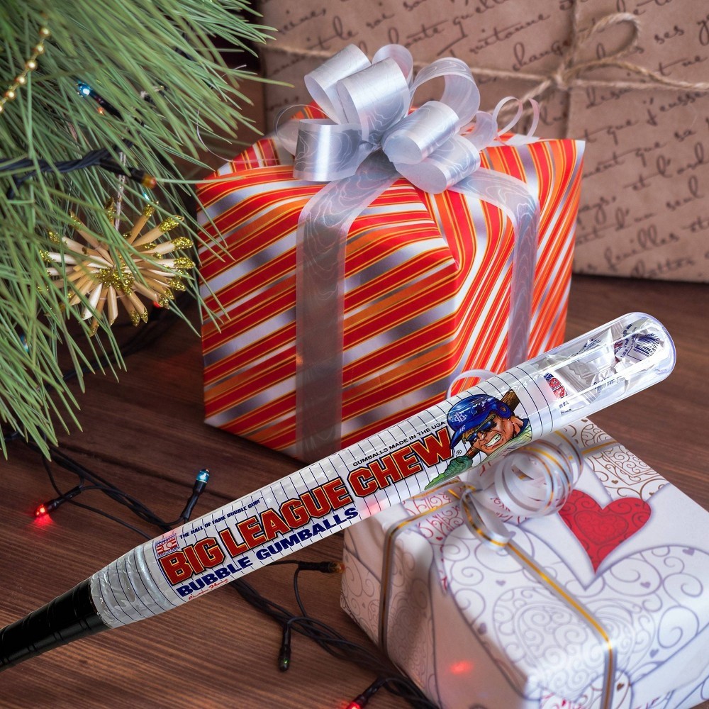 slide 2 of 3, Big League Chew Holiday Bat, 2.9 oz