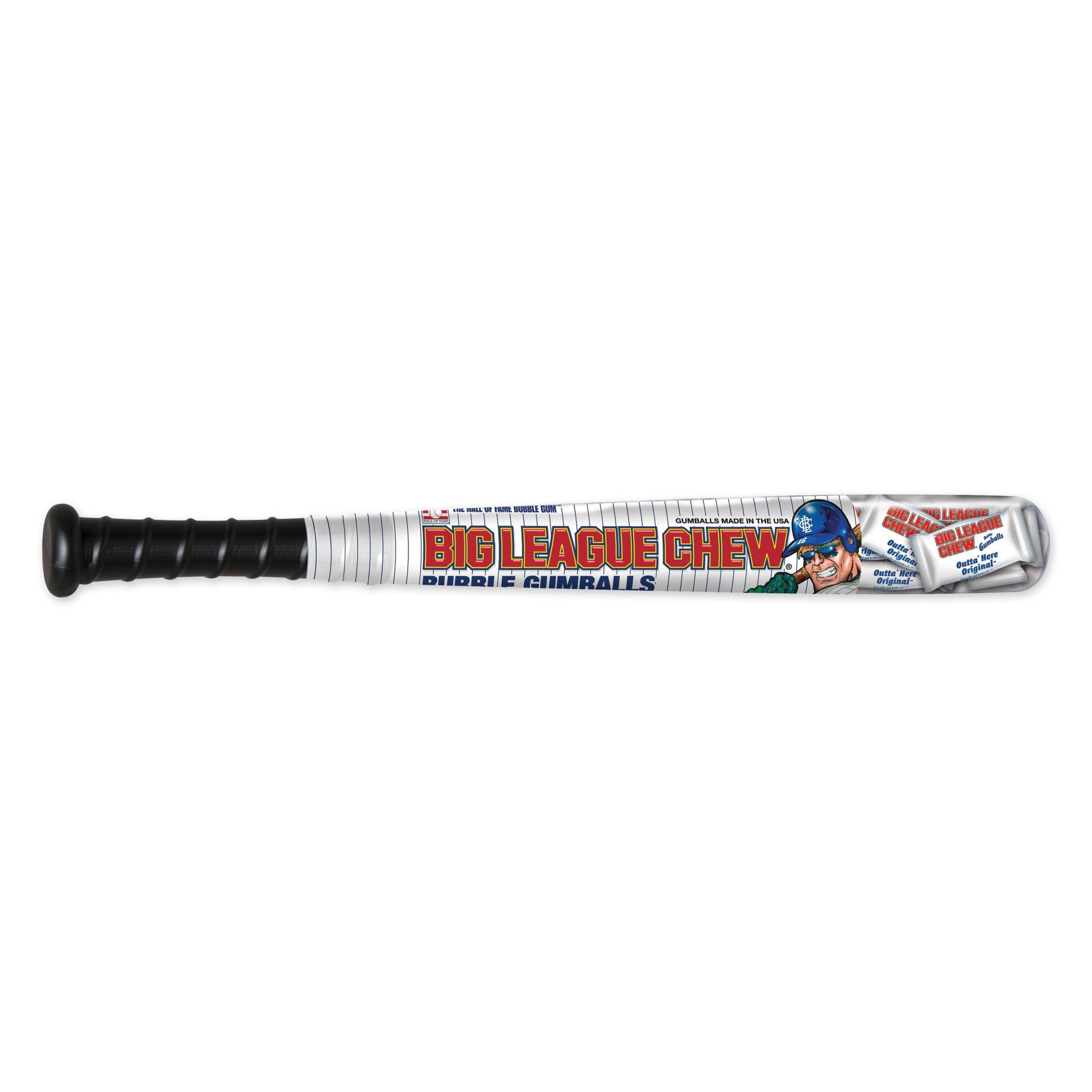 slide 1 of 3, Big League Chew Holiday Bat, 2.9 oz
