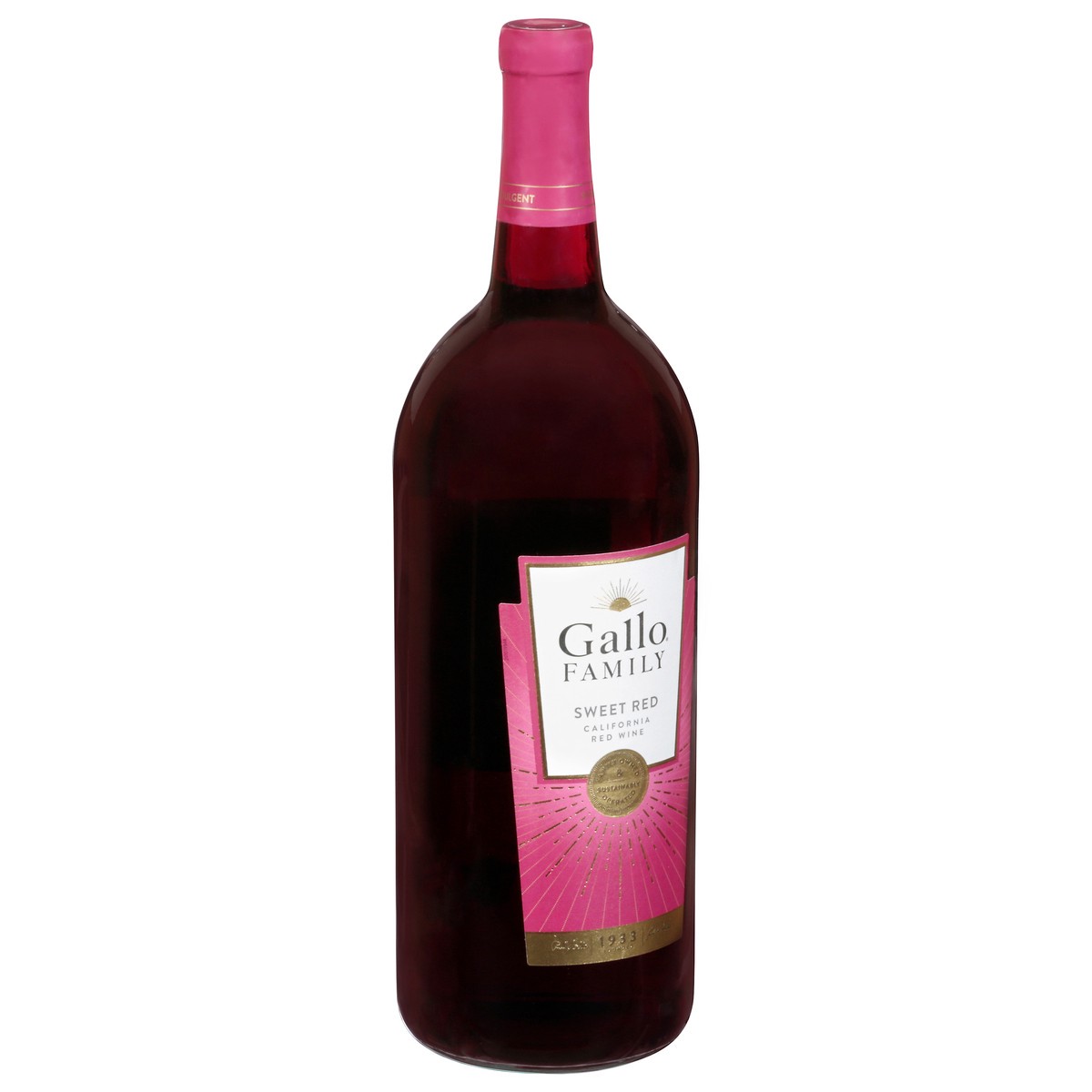 slide 2 of 9, Gallo Family Vineyards Red Wine, 1.50 liter