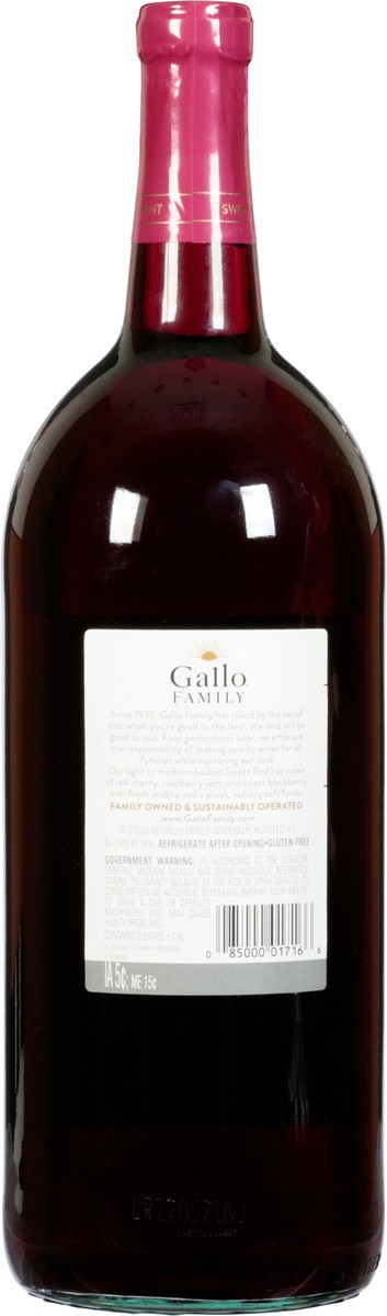 slide 4 of 9, Gallo Family Vineyards Red Wine, 1.50 liter