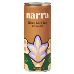 Narra Black Milk Tea Oat Milk Latte