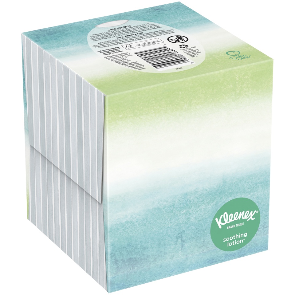 slide 2 of 2, Kleenex Soothing Lotion Facial Tissue, 75 ct