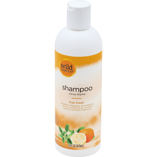 slide 1 of 1, Wild Harvest Citrus Thyme Shampoo Citrus Thyme, 16 oz