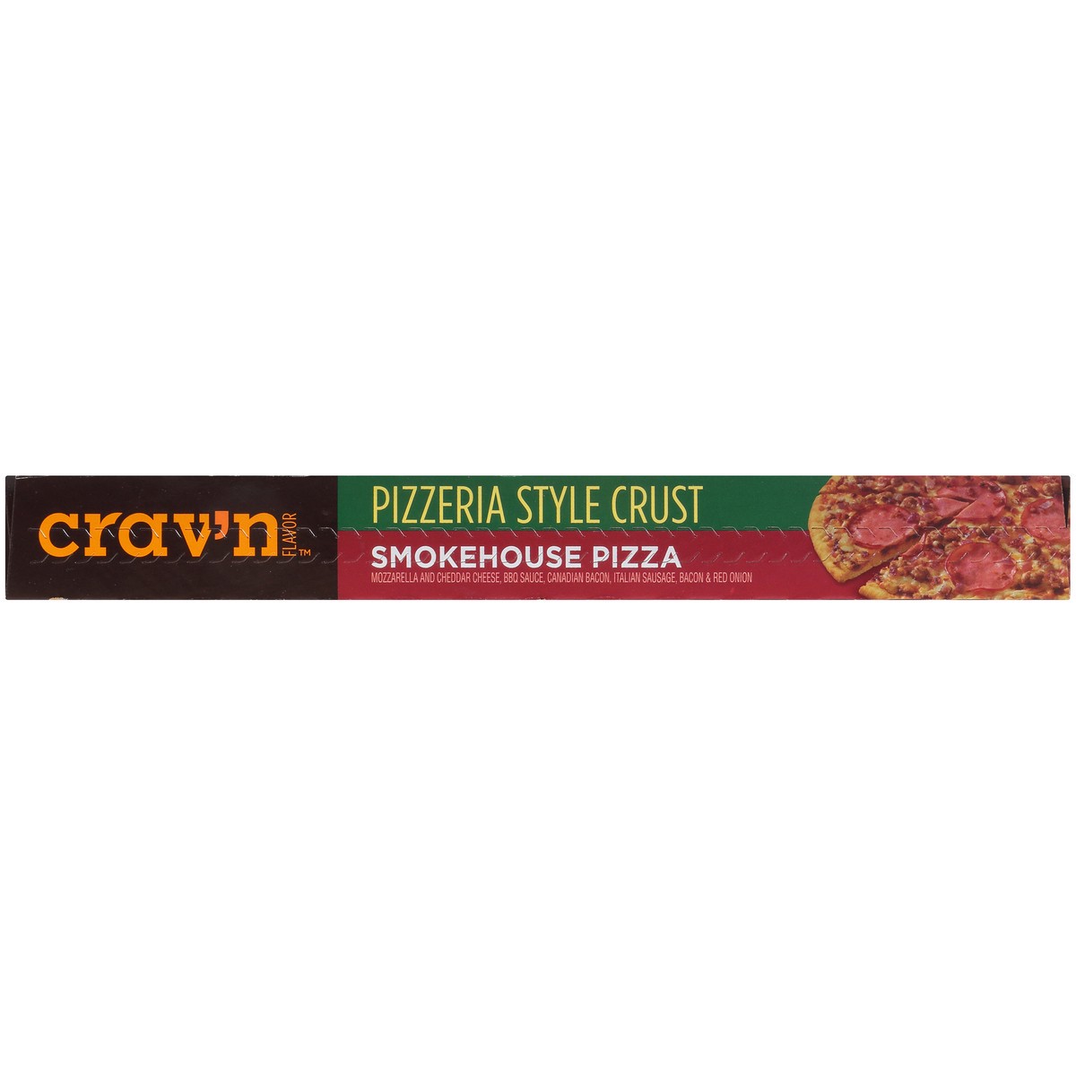 slide 9 of 10, Crav'n Flavor Smokehouse Pizzeria Style Pizza, 19 oz