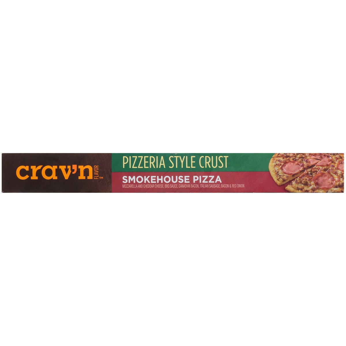 slide 2 of 10, Crav'n Flavor Smokehouse Pizzeria Style Pizza, 19 oz