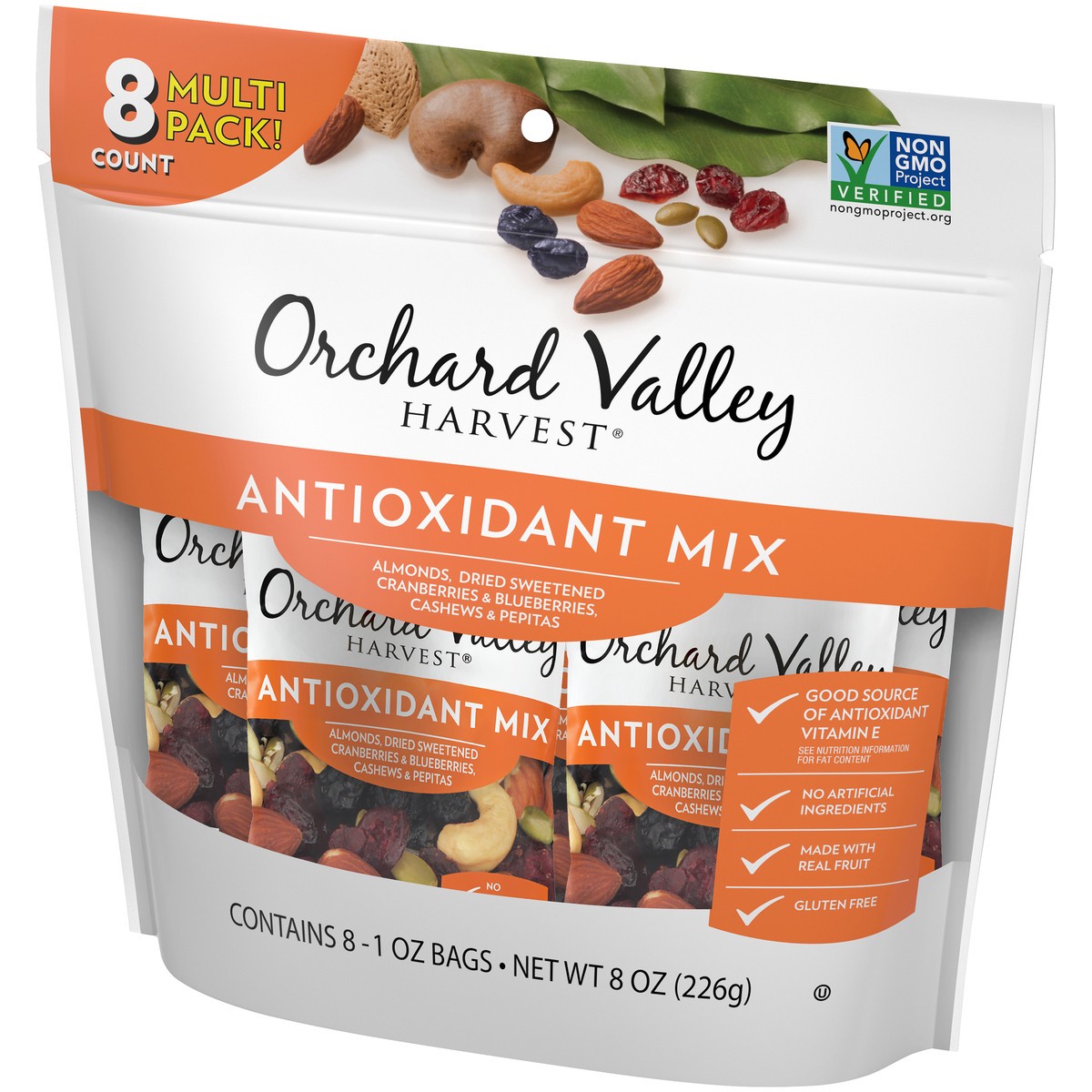 slide 6 of 14, Orchard Valley Harvest Antioxidant Mix 8-1 oz. Bags, 8 oz