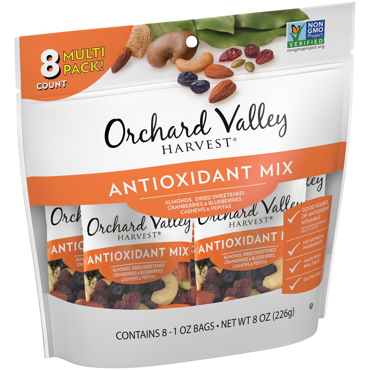 slide 7 of 14, Orchard Valley Harvest Antioxidant Mix 8-1 oz. Bags, 8 oz