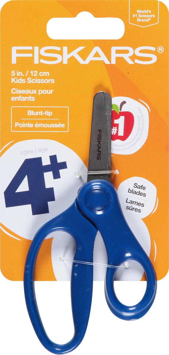 slide 7 of 10, Fiskars 5 Inch Kids Scissors 1 ea, 1 ct