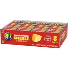 Ritz Cheese Cracker Sandwich