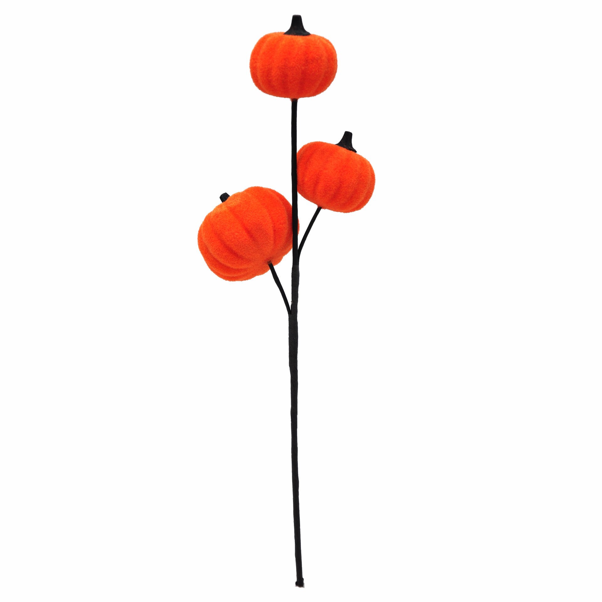 slide 3 of 4, 13" Orange Trio Pumpkin Pick By Ashland, 13 in