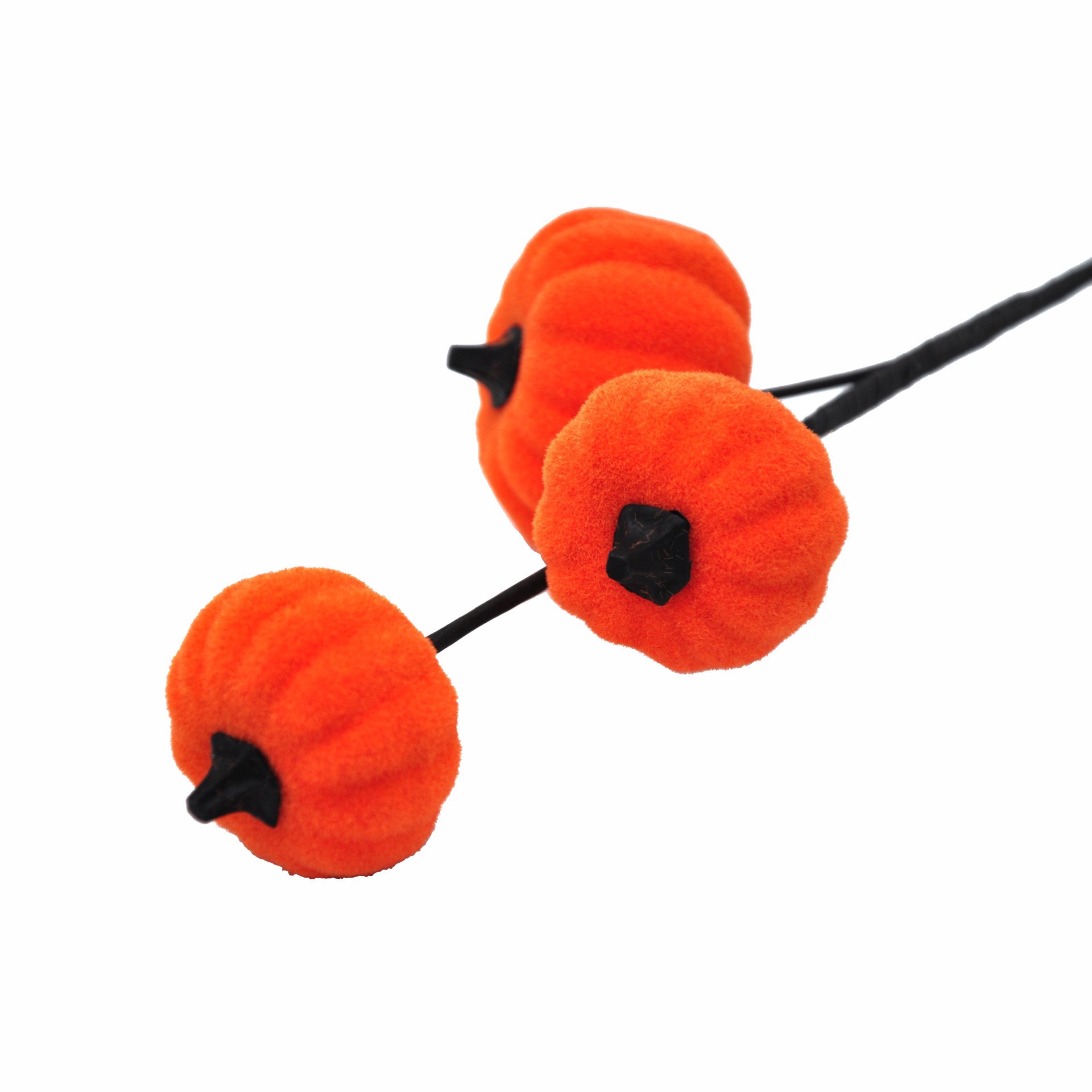 slide 2 of 4, 13" Orange Trio Pumpkin Pick By Ashland, 13 in