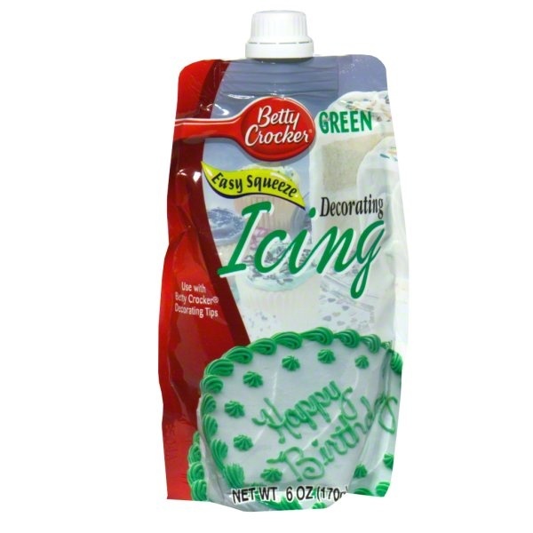 slide 1 of 1, Betty Crocker Decorating Icing, Green, 6 oz