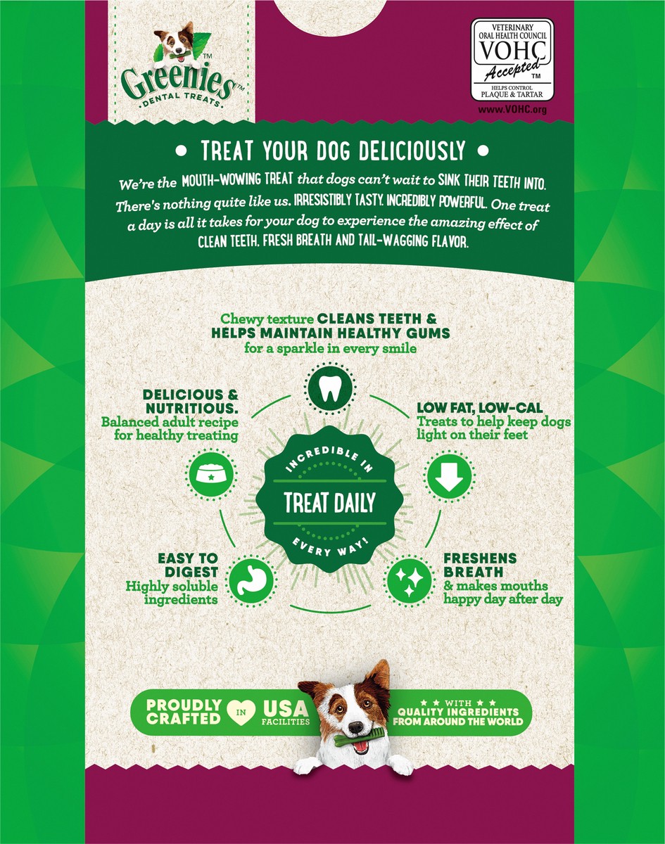 slide 3 of 13, Greenies Petite (15-25 lbs) Weight Management Dental Daily Dog Treats 45 ea, 45 ct