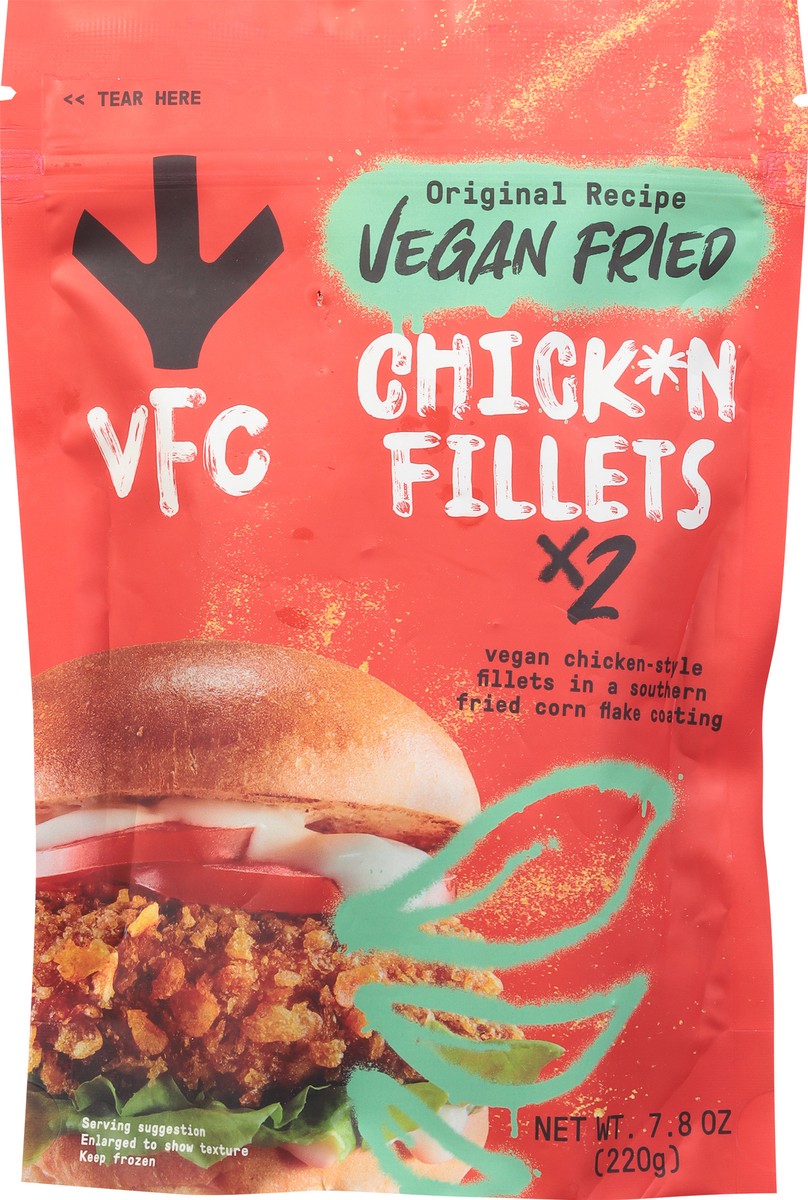 slide 7 of 12, VFC Vegan Fried Original Recipe Chicken Fillets 7.8 oz, 7.8 oz