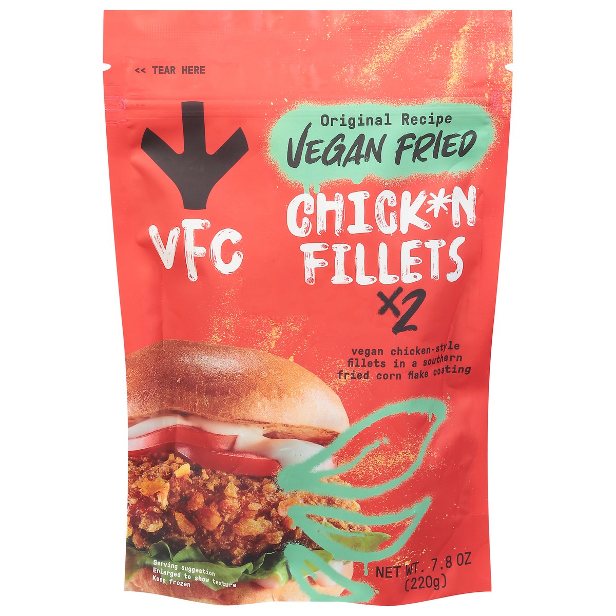 slide 1 of 12, VFC Vegan Fried Original Recipe Chicken Fillets 7.8 oz, 7.8 oz