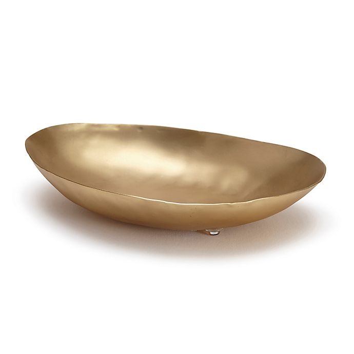 slide 1 of 1, Croscill Kassatex Nile Soap Dish - Satin Brass, 1 ct