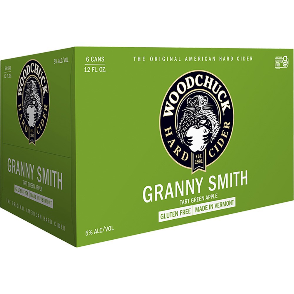 slide 1 of 1, Woodchuck Granny Smith, 6 ct; 12 oz