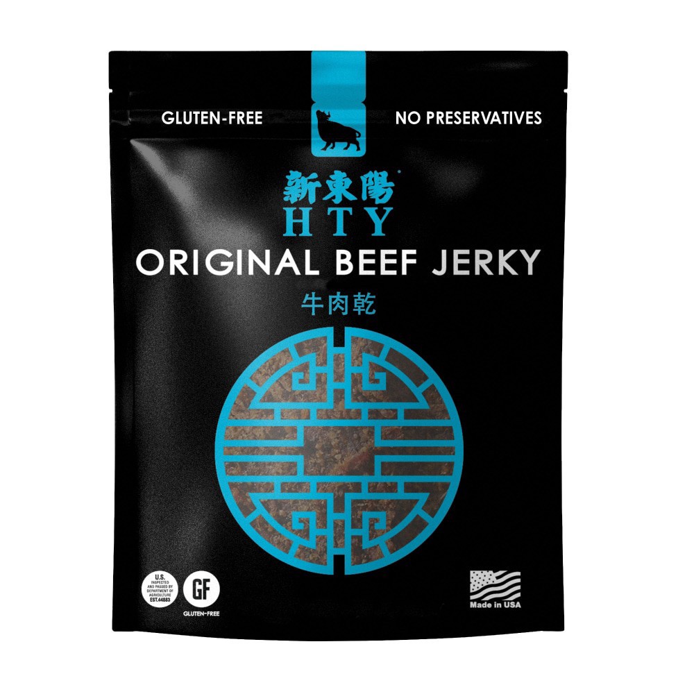 slide 1 of 1, Hty Foods Original Beef Jerky, 2.5 oz