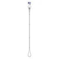 CellCandy USB-C Braided Charge and Sync Cable - Gray/White