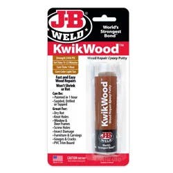 J-B Weld Kwikwood Repair Epoxy Putty - Light Tan