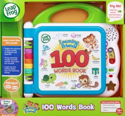 LeapFrog 18+ Months Learning Friends 100 Words Book 1 ea