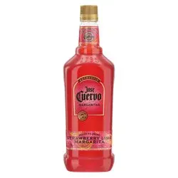 Jose Cuervo Authentic Margarita Strawberry Lime Ready to Drink Cocktail - 1.75 L