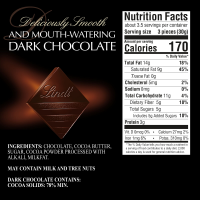 slide 2 of 27, Lindt Excellence 78% Cocoa Dark Chocolate - 3.5oz, 