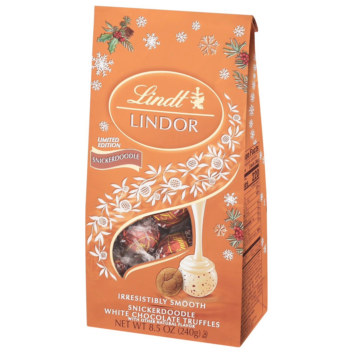 slide 6 of 9, Lindt Lindor Snickerdoodle White Chocolate Truffles 8.5 oz, 8.5 oz