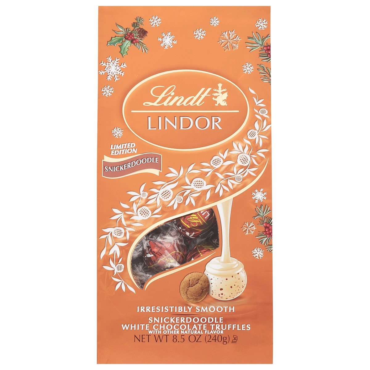 slide 8 of 9, Lindt Lindor Snickerdoodle White Chocolate Truffles 8.5 oz, 8.5 oz