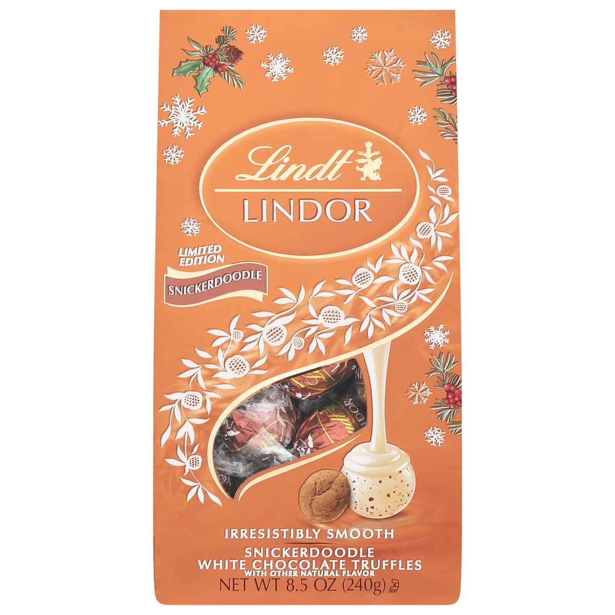 slide 1 of 9, Lindt Lindor Snickerdoodle White Chocolate Truffles 8.5 oz, 8.5 oz