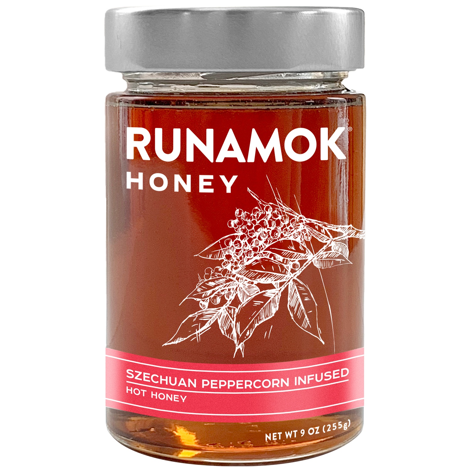 slide 1 of 1, Runamok Szechuan Peppercorn Infused Honey, 1 ct