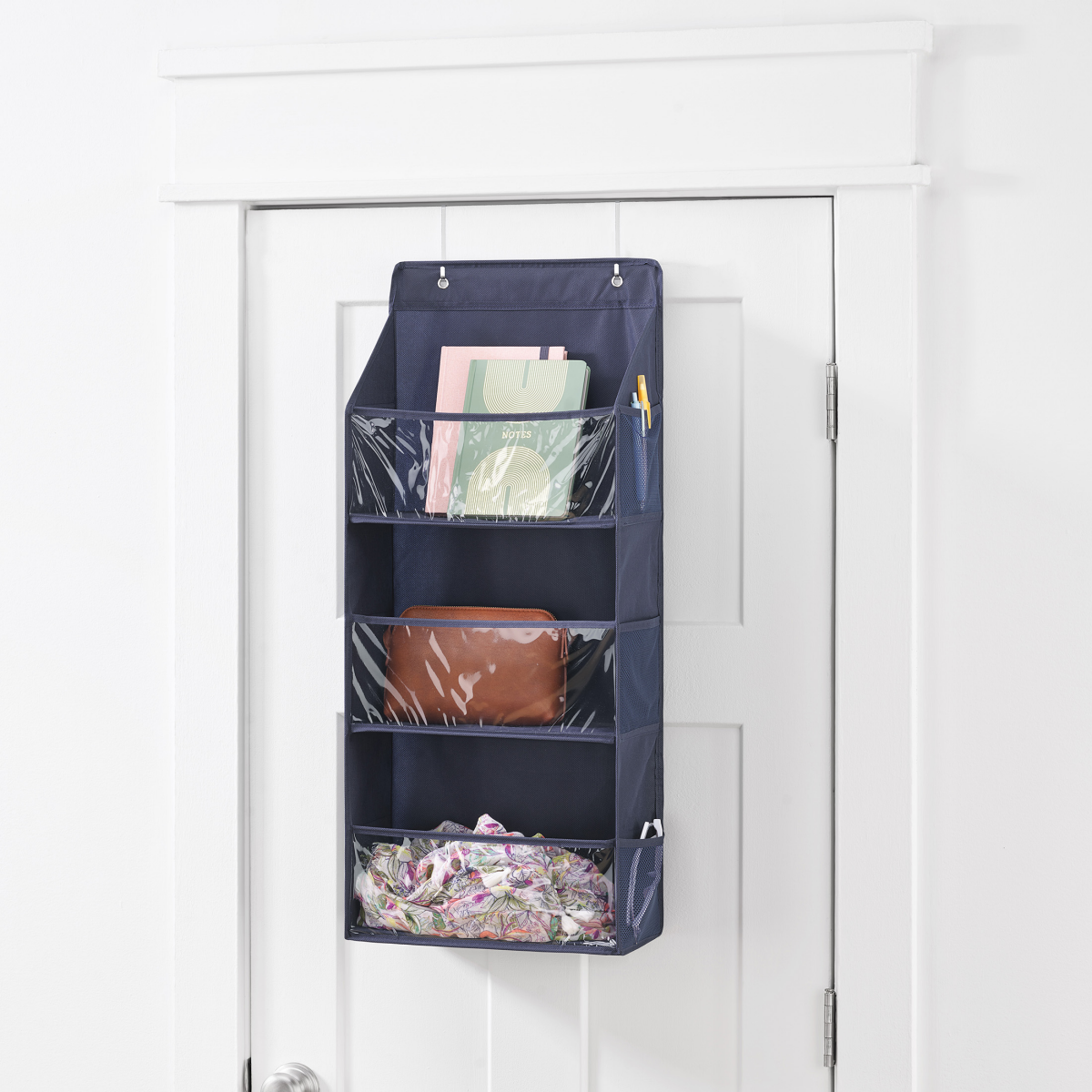slide 1 of 2, Whitmor OTD Closet 3 Shelf Grey, 1 ct