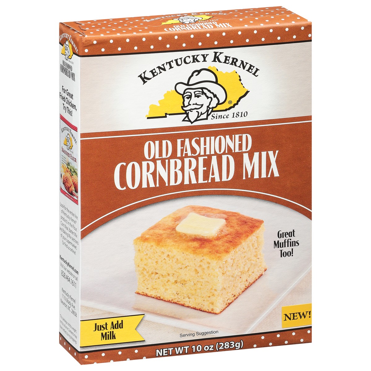 slide 13 of 13, Kentucky Kernel Old Fashioned Cornbread Mix 10 oz, 10 oz