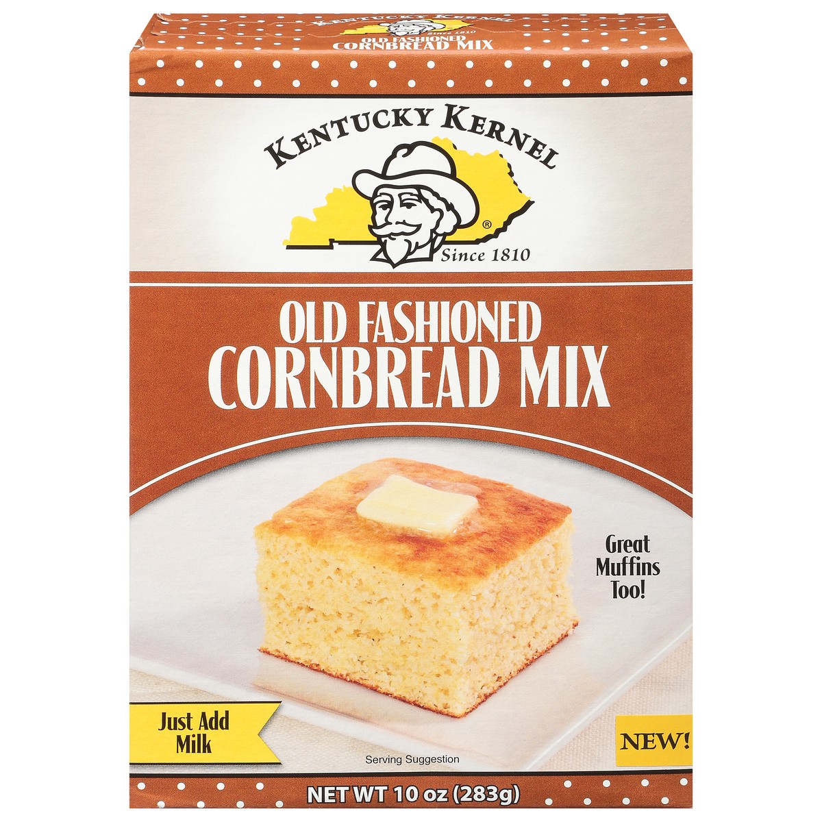 slide 1 of 13, Kentucky Kernel Old Fashioned Cornbread Mix 10 oz, 10 oz