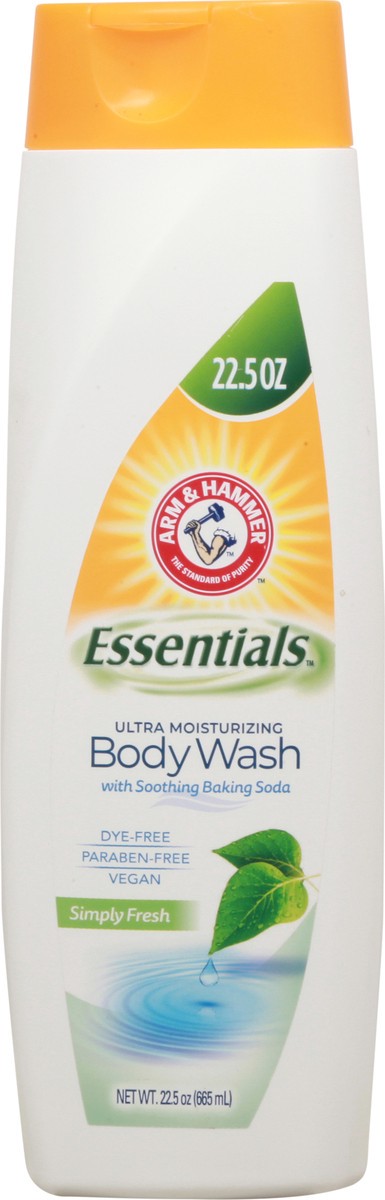 slide 7 of 13, ARM & HAMMER Essentials Ultra Replenishing Simply Fresh Body Wash 22.5 oz, 22.5 oz