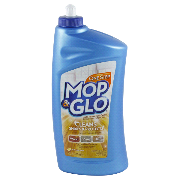 slide 1 of 1, Mop & Glo Triple Action Floor Shine, 32 oz