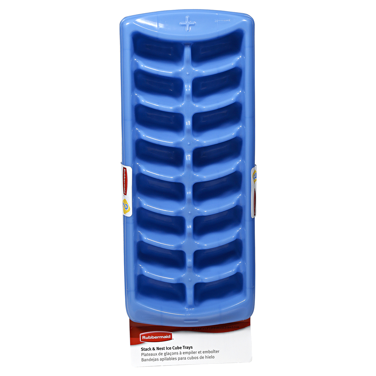 Rubbermaid Ice Cube Trays, Stack & Nest, Plastic Containers